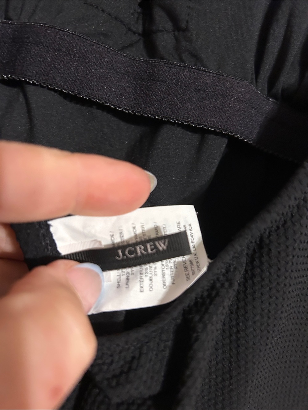 J. CREW Black One-Piece Bathing Suit Lace Up Tie Front Bow Swim Textured Size 10 - Picture 3 of 9